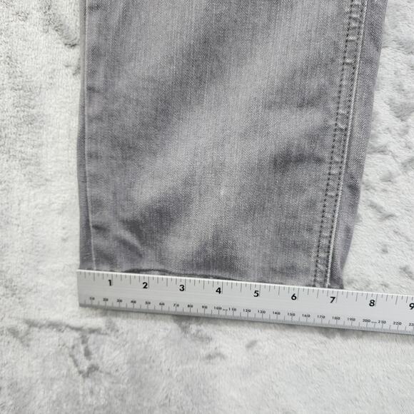 Codes Combine Basic+ Jeans Mens 32 Gray Slim Straight Leg Stretch Denim Korean - Picture 10 of 11